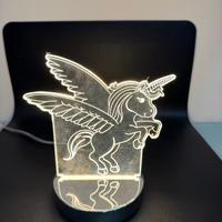 Lampada unicorno – cambia colore