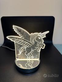 Lampada unicorno – cambia colore