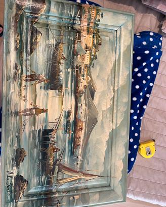 Dipinto quadro napoli