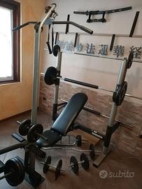 Panca multifunzione home gym