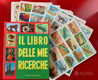 Il libro delle mie ricerche 3 + figurine - VINTAGE