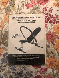 Panca pieghevole  per palestra