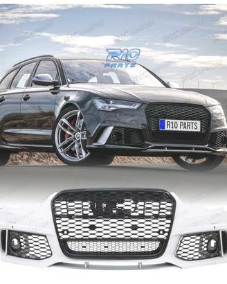 PARAURTI ANTERIORE AUDI A6 4G C7 11-15 LOOK RS6