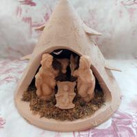 Presepe in terracotta 