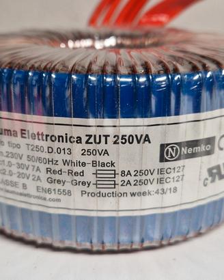 toroide zut 250 VA (tipo T250.D.013)