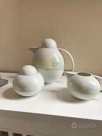 Set caffe porcellana design Ambrogio Rossari