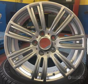 Set 4 cerchi in lega MSport 17" BMW serie 1 - 383