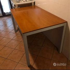 tavolo legno e acciaio perfetto