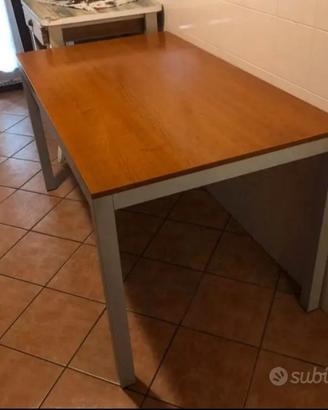 tavolo legno e acciaio perfetto