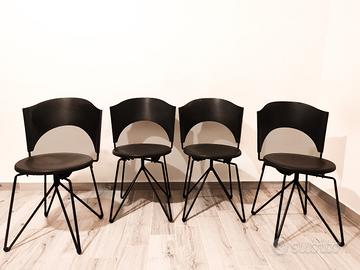 Set 4 sedie Sophia Carlo Bartoli