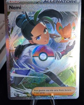 carta pokemon allenatore Nemi 238/091 PAF PALDEA