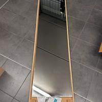 Specchio rettangolare filo lucido 38x160 Lupia