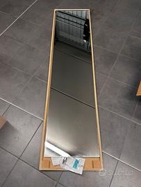 Specchio rettangolare filo lucido 38x160 Lupia