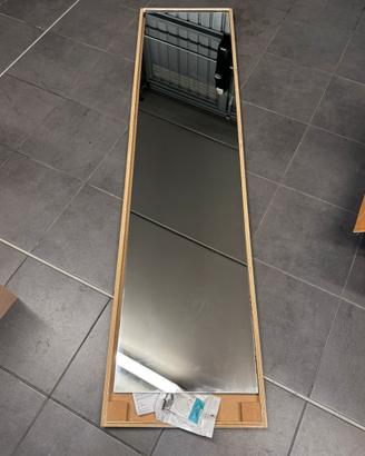 Specchio rettangolare filo lucido 38x160 Lupia