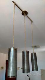 Lampadario a sospensione tre luci