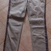 Pantaloni da DONNA Con banda laterale leopardata
