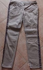 Pantaloni da DONNA Con banda laterale leopardata