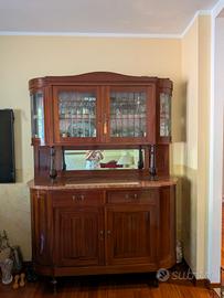 Credenza liberty in mogano del '900 conarmo 