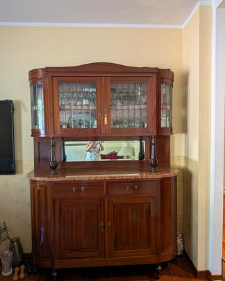 Credenza liberty in mogano del '900 conarmo 
