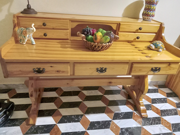 Scrittoio in legno pino di Svezia