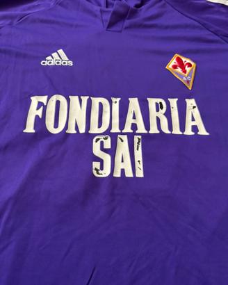 Maglia AC Fiorentina 2003/04 Viali indossata