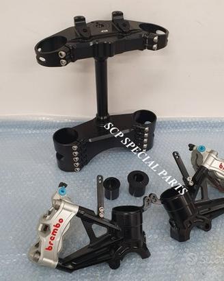Mv f4 brutale kit piastre sterzo e piedini cnc sbk