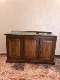 Credenza stile arte povera