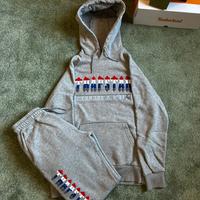 tuta trapstar con cappuccio grigia