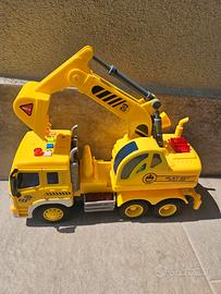gioco camion con suoni  e braccio girevole bambin