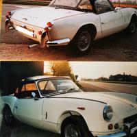 auto d'epoca Triumph spitfire 