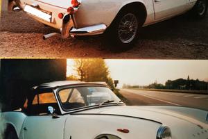 auto d'epoca Triumph spitfire 