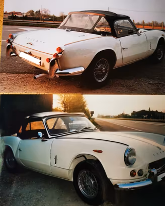 auto d'epoca Triumph spitfire 