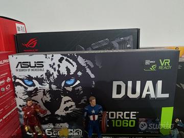 Scheda video GTX Asus 1060 6GB Dual