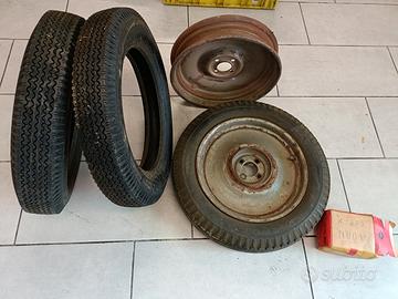 Marmitta honda cub e gomme topolino