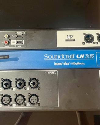 MIXER DIGITALE SOUNDCRAFT UI16