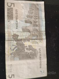 banconota da collezione 5 euro