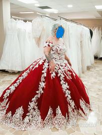 ABITO DA SPOSA PRINCIPESCO