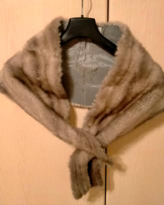 Sciarpa vintage in pelliccia 