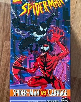Marvel Legends Spider-Man Vs Carnage VHS box