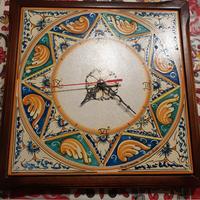 Orologio in ceramica di Caltagirone