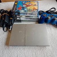 Playstation 2 Slim con giochi