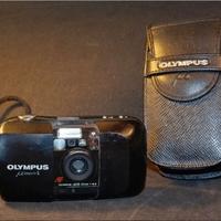 Olympus Mju-1, testata, custodia