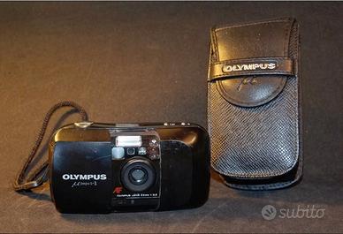 Olympus Mju-1, testata, custodia