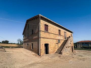 Casa colonica con vista panoramica