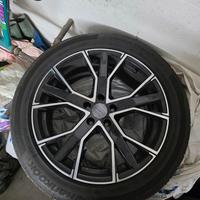 4 cerchi in lega completi di pneumatici