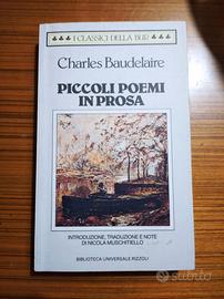 Baudelaire Piccoli Poemi in Prosa BUR