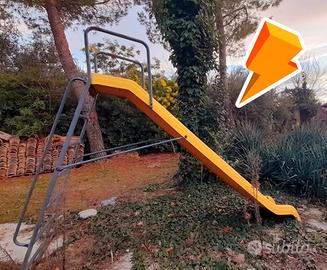 scivolo piscina -garden