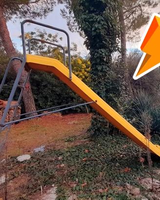 scivolo piscina -garden