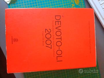 Vocabolario Devoto-Oli del 2007 con custodia