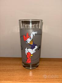 Bicchiere vetro Daisy Duck